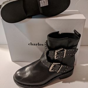 New Charles David booties Size 36(6) Made in Italy